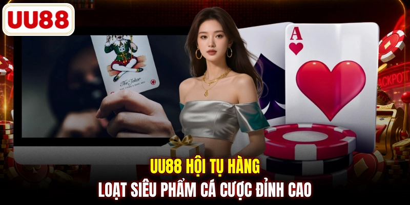 UU88 hội tụ hàng loạt siêu phẩm cá cược đỉnh cao